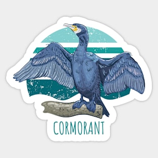 Cormorant Sticker